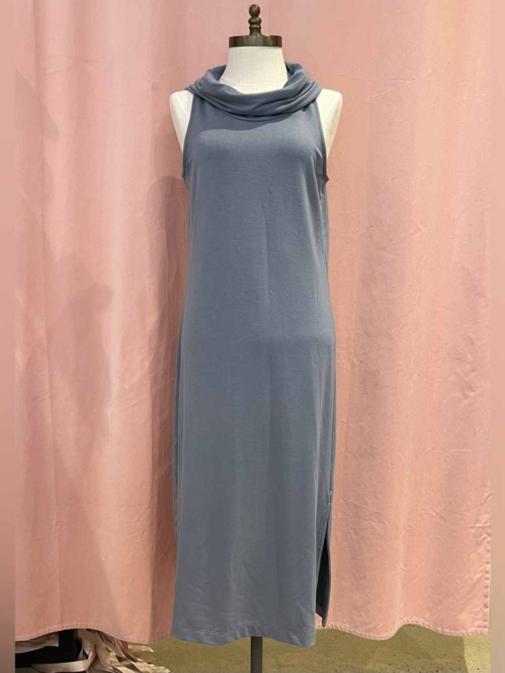 Banana Republic Elegant Workwear Cowl Neck Midi Dress | Elegant Minimal